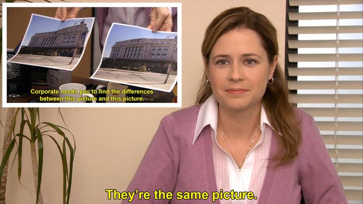 They're the same picture